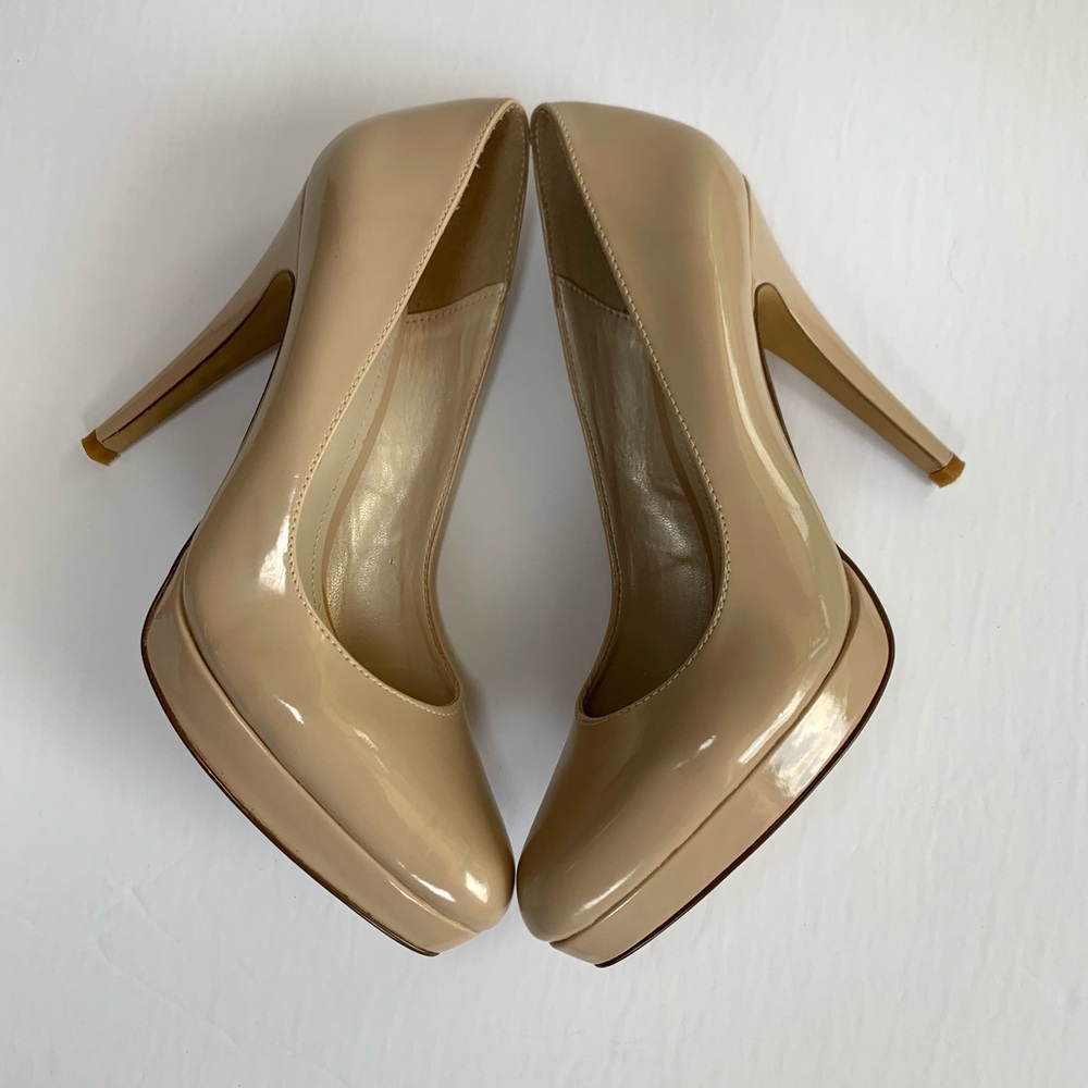 SOLD Aldo Blush Neutral High Heels Size 39 / Size 8 - Picture 8 of 13